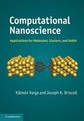 Cover: Computational Nanoscience - Cambridge University Press