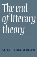 Cover: The End of Literary Theory - Cambridge University Press