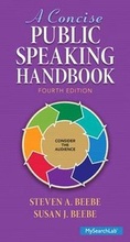 Cover: Concise Public Speaking Handbook Plus Mysearchlab with Pearson Etext -- Access Card Package - Pearson