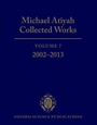 Cover: Michael Atiyah Collected Works - Oxford University Press
