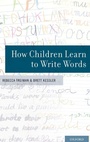 Cover: How Children Learn to Write Words - Oxford University Press Inc