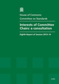 Cover: Interests of Committee Chairs - TSO