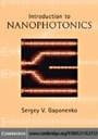 Cover: Introduction to Nanophotonics - Cambridge University Press