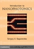 Cover: Introduction to Nanophotonics - Cambridge University Press