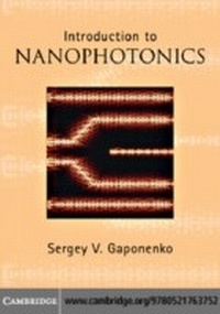 Enlarge image Cover: Introduction to Nanophotonics - Cambridge University Press