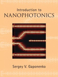 Enlarge image Cover: Introduction to Nanophotonics - Cambridge University Press