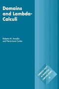 Cover: Domains and Lambda-Calculi - Cambridge University Press