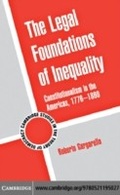 Cover: The Legal Foundations of Inequality - Cambridge University Press