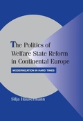Cover: The Politics of Welfare State Reform in Continental Europe - Cambridge University Press