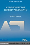 Cover: A Framework for Priority Arguments - Cambridge University Press