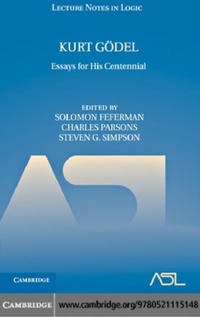 Enlarge image Cover: Kurt Goedel - Cambridge University Press
