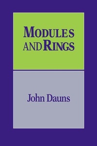 Enlarge image Cover: Modules and Rings - Cambridge University Press