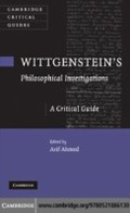 Cover: Wittgenstein's Philosophical Investigations - Cambridge University Press