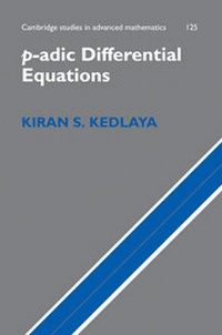 Enlarge image Cover: p-adic Differential Equations - Cambridge University Press