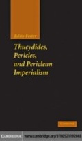 Cover: Thucydides, Pericles, and Periclean Imperialism - Cambridge University Press