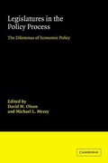 Cover: Legislatures in the Policy Process - Cambridge University Press