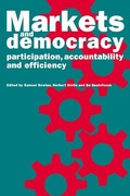 Cover: Markets and Democracy - Cambridge University Press