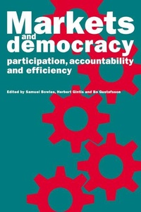 Enlarge image Cover: Markets and Democracy - Cambridge University Press