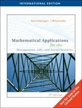 Cover: Mathematical Applications for the Management, Life, and Social Sciences - Brooks/Cole