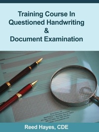 Enlarge image Cover: Training Course in Questioned Handwriting & Document Examination - Reed Hayes Handwriting Examiner
