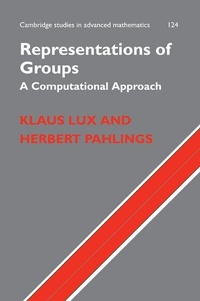 Enlarge image Cover: Representations of Groups - Cambridge University Press