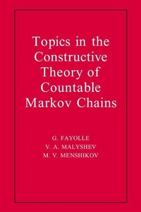 Enlarge image Cover: Topics in the Constructive Theory of Countable Markov Chains - Cambridge University Press