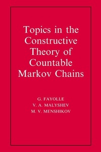 Enlarge image Cover: Topics in the Constructive Theory of Countable Markov Chains - Cambridge University Press