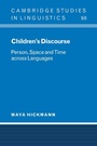 Cover: Children's Discourse - Cambridge University Press
