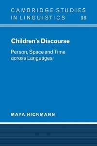 Abbildung von: Children's Discourse - Cambridge University Press