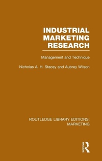 Enlarge image Cover: Industrial Marketing Research (RLE Marketing) - Routledge
