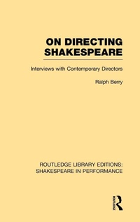 Enlarge image Cover: On Directing Shakespeare - Routledge