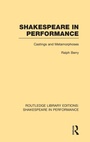 Cover: Shakespeare in Performance - Routledge