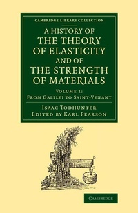 Abbildung von: A History of the Theory of Elasticity and of the Strength of Materials - Cambridge University Press