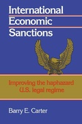 Cover: International Economic Sanctions - Cambridge University Press