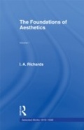 Cover: Foundations Aesthetics V 1 - Routledge