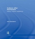 Cover: Culture after Humanism - Routledge