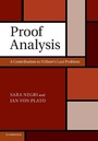Cover: Proof Analysis - Cambridge University Press