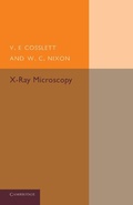 Cover: X-Ray Microscopy - Cambridge University Press