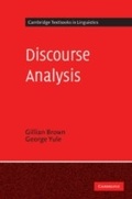Cover: Discourse Analysis - Cambridge University Press