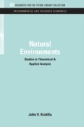 Cover: Natural Environments - RFF Press