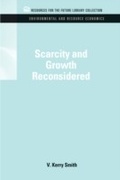 Cover: Scarcity and Growth Reconsidered - RFF Press