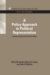 Enlarge image Cover: A Policy Approach to Political Representation - RFF Press