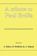 Cover: A Tribute to Paul Erdos - Cambridge University Press