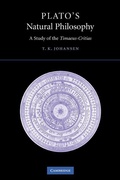Cover: Plato's Natural Philosophy - Cambridge University Press