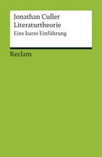 Abbildung von: Literaturtheorie - Reclam