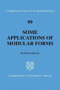 Enlarge image Cover: Some Applications of Modular Forms - Cambridge University Press