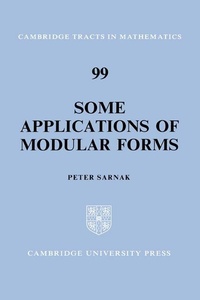 Enlarge image Cover: Some Applications of Modular Forms - Cambridge University Press