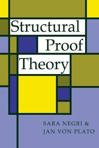 Enlarge image Cover: Structural Proof Theory - Cambridge University Press