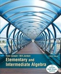 Cover: Elementary and Intermediate Algebra, Plus New Mylab Math with Pearson Etext -- Access Card Package - Pearson