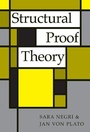 Cover: Structural Proof Theory - Cambridge University Press